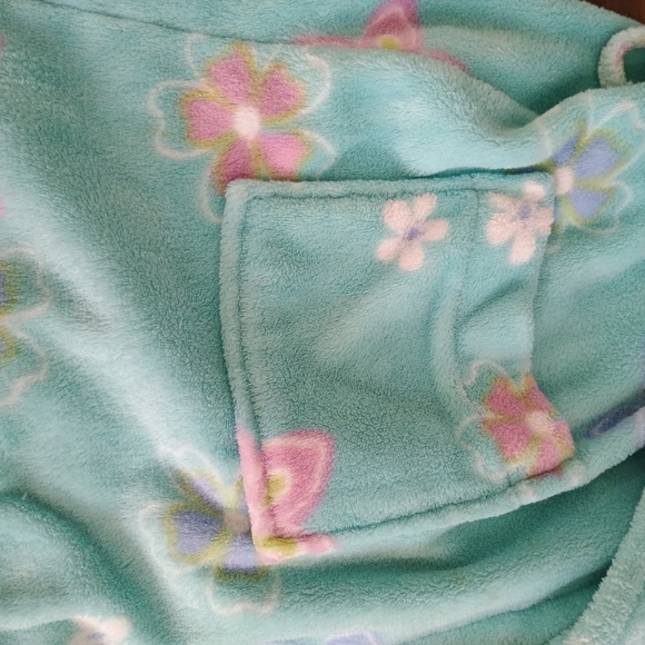Sonoma Aqua Floral Women's Robe - Picture 5 of 5